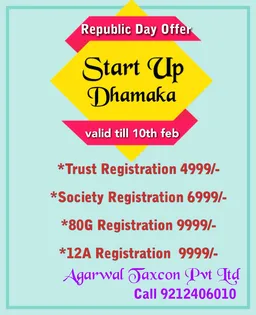 80G, 12A Registration in delhi